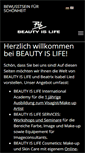 Mobile Screenshot of beautyislife.de